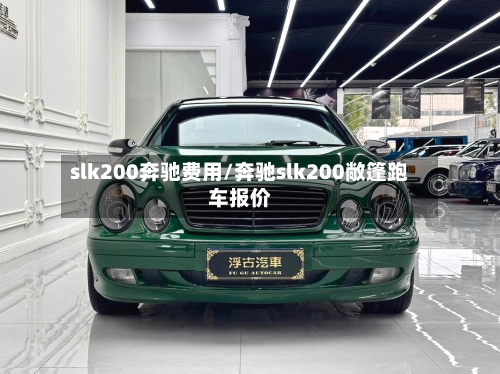 slk200奔驰费用/奔驰slk200敞篷跑车报价