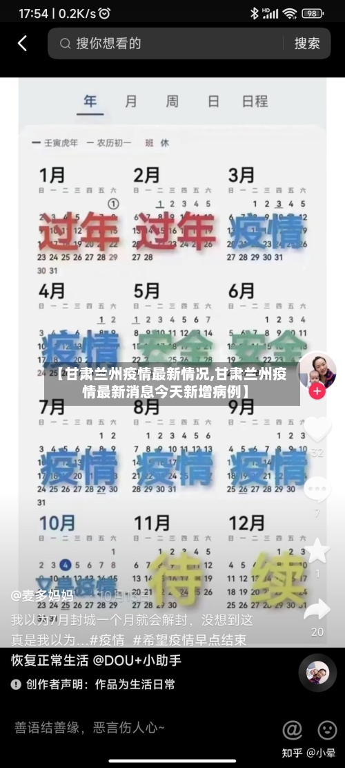 【甘肃兰州疫情最新情况,甘肃兰州疫情最新消息今天新增病例】-第1张图片